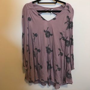 Free people long sleeve dress